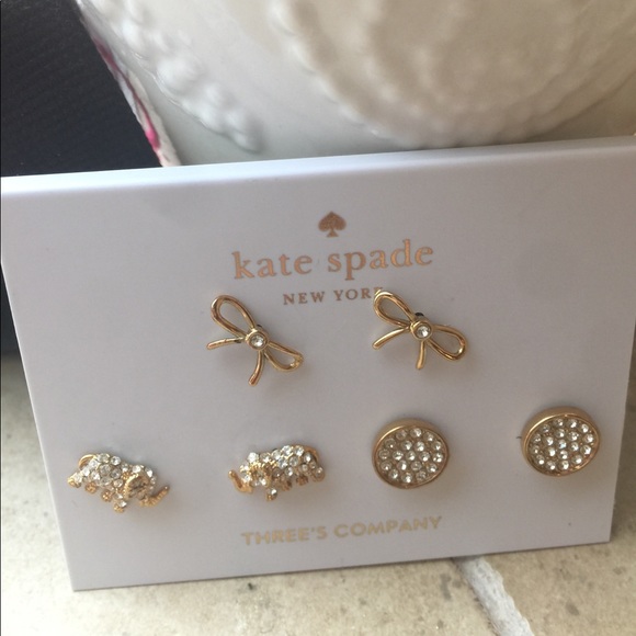 kate spade Jewelry - New Kate Spade earrings w/ dust bag